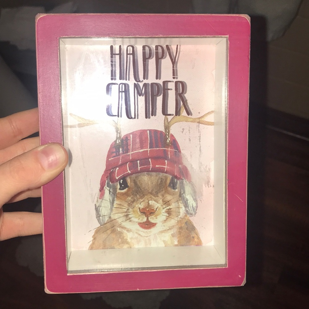 HAPPY CAMPER PICTURES BOX